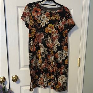Floral Print Women's Dress